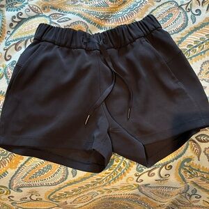 Lululemon lounge black shorts
